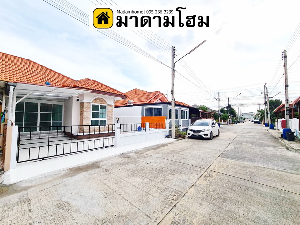 หมู่บ้านเพอร์เฟคโฮม (นราวดีซิตี้พาร์ค) มาดามโฮม รีโนเวทใหม่ ราคาถูก ขายบ้านมือสองอยุธยา บ้านเดี่ยวอยุธยา